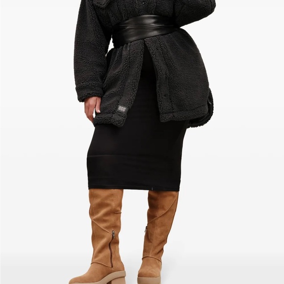 UGG Tan Platform Knee-High Boots - Picture 6 of 7